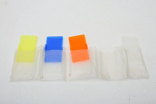 Vivitar Lens/Filter Adapter+135mm Fresnel+Color Yellow/Blue/Orange Filters+SET - Picture 9 of 9