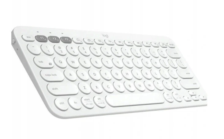Logitech K380 Bluetooth Kabellose-Tastatur Windows Mac Android QWERTY Weiß - Bild 3 von 4