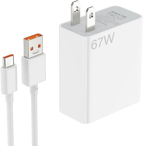 EU US Xiaomi 67W Mi Turbo Charger and Cable For Poco X7 X6 X5 X4 Mi14 Mi13 12 10 - Zdjęcie 10 z 11
