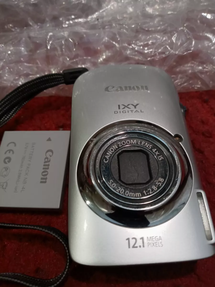 Canon powerShot IXY Digital 510 IS 12.1MP 4x Digital Camera - Silver