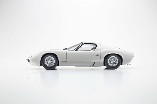 Kyosho Lamborghini Miura P 400 White/Silver 1/18. 08314W - Picture 3 of 15