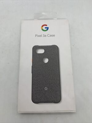 OFFIZIELLE ORIGINAL GOOGLE PIXEL 3A STOFF HÜLLE COVER NEBELGRAU ORIGINAL