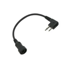 Mini Din Plug Cable For Motorola Radio 2Pin GP2000 GP68 CP150 CP200 SP20 CT450
