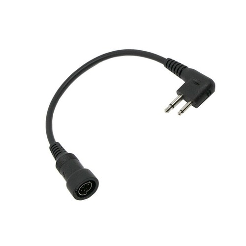Mini Din Plug Cable For Motorola Radio 2Pin GP2000 GP68 CP150 CP200 SP20 CT450 - Picture 1 of 2