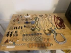 Antique , Vintage Jewelry Lot 14k Gold, Sterling Silver, Designer Costume