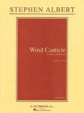 Wind Canticle for Clarinet and Orchestra by Albert Stephen (English) Paperback B