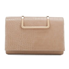 Small Crocodile Print Clutch Bag PU Alligator Handbag Women s Clutch Purse N...