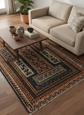 Vintage Tribal Nomadic Persian Style baluchi prayer rug - Cozy wool Rug