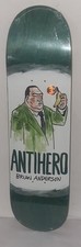 skateboard deck Nos Brian Anderson Anti Hero Ah Bed Ba Devolution Banana 8.12”