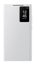 Genuine Samsung Galaxy S24 Ultra Smart View Wallet Case Folding Cover White
