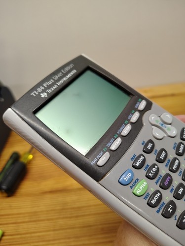 Texas Instruments TI-84 Plus Silver Edition Graphing Calculator Tested No Cover - Picture 22 of 22