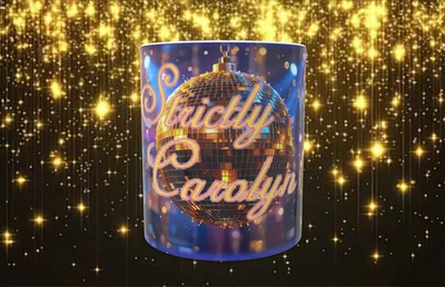 Personalised - Strictly Come Dancing Mug Cup - Fan - Gift- Boxed- Birthday