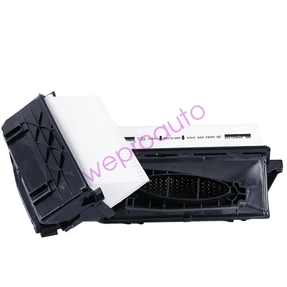 Juego de 2 filtros de aire izquierdo y derecho para Mercedes-Benz GL350 ML350 S350 3,0 L V6 AWD Foto 2 de 4