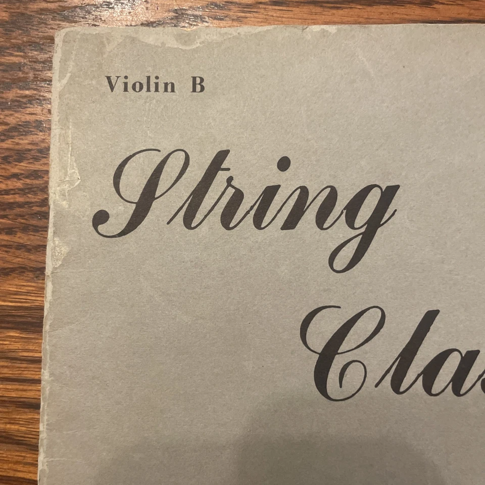 String Orchestra Classics Violin B Sheet Music Arranged By Frederick Muller ‘56 - Image 2 of 4