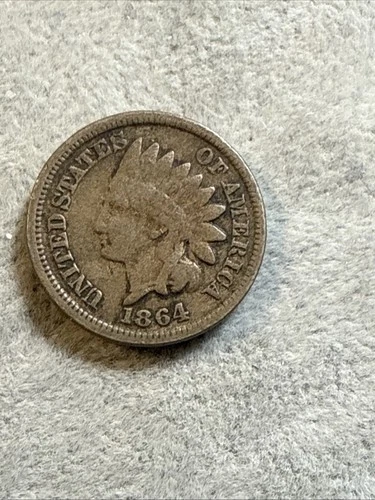 1864 Copper Nickel Indian Cent G Good Condition Nice Coin See Pics 7935