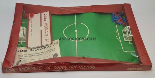ARTECO TORINO MONDIALI MONACO 1974 SUBBUTEO CALCIO VINTAGE NEW IN BOX - Picture 8 of 11