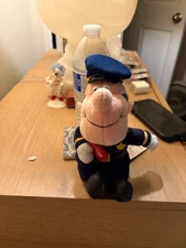 Vintage NEW With TAGS TRAFFIC COP Frosty The Snowman Stuffins 7”Plush 1999