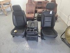2020-2026 Silverado 2500-3500 Whole Front Row Seat Black Leather 402040