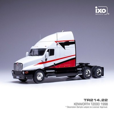 IXO MODELL LKW KENWORTH T2000 1998 ROT/WEISS MASSSTAB 1:43 TR214
