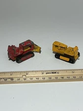2 Lesney Matchbox Dozers 