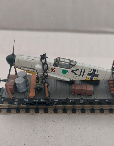 Scala N RIVAROSSI, FLEISCHMANN, MINITRIX, ARNOLD, ROCO, WWII ME BF109 - Foto 5 di 12