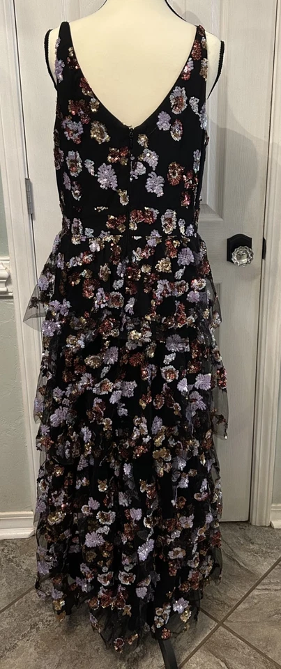 Vestido The Population Vestido Lorain Negro *Especial Costurera* Talla XL (US 12-14) T Foto 3 de 4