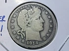 1914-S  Barber Quarter Better Date  ** KEY DATE***