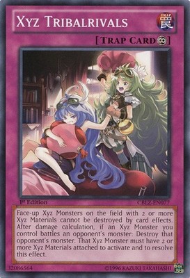 Xyz Tribalrivals - CBLZ-EN077 - Common - Unlimited Edition Lightly Played