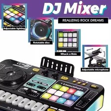 Kids DJ Mixer Toy   Music Controller   Learning Game Gift