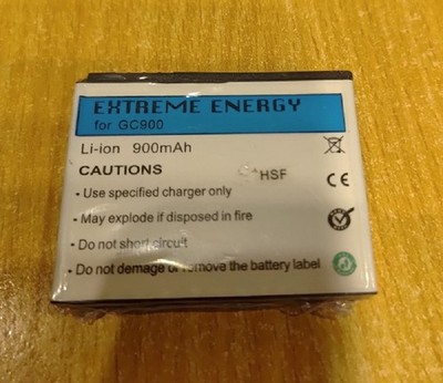 Neu: Extreme Energy Akku für LG GC900 Viewty Smart, GM730, GT500, GT505 900 mAh