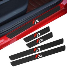 Aesthetic Enhancements with Carbon Fiber Stickers for Seat FR+ Leon Ibiza Cupra