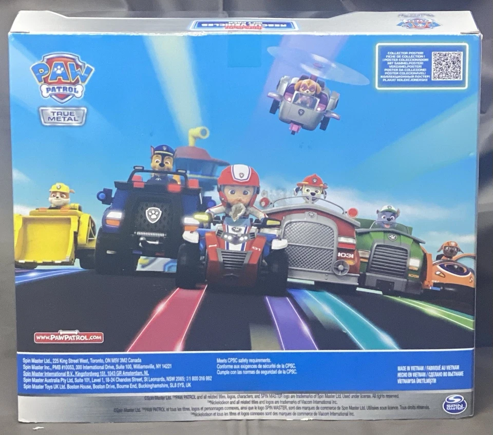 Nickelodeon Paw Patrol True Metal Neon Rescue Vehicles Gift Pack - Image 3 of 4