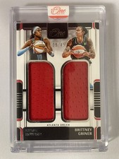 2025 Panini One and One WNBA Dual Memorabilia Rhyne Howard Brittney Griner /49