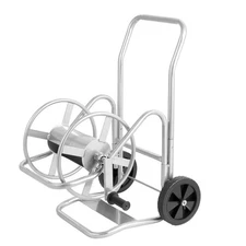 Uimoso Water Hose Reel Cart 200ft. Heavy Duty Garden Yard Planting w/ Wheels