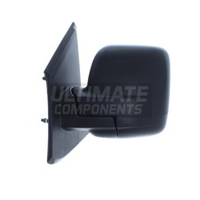 Vauxhall Vivaro X82 Van 2014-2019 Black Manual Wing Door Mirror Passengers Side