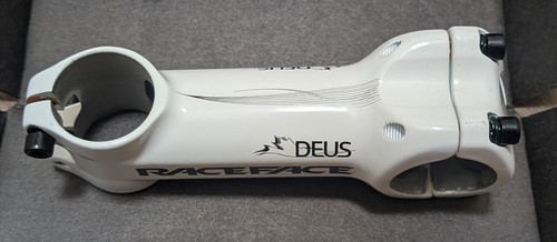 *VINTAGE* 2009 RACE FACE - DEUS STEM - ST10DX 31.8 / 100x6 / WHI600 White *RARE* - Picture 7 of 9