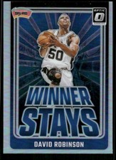 2024-25 Donruss Optic #15 David Robinson Winner Stays Holo