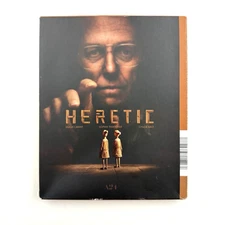 HERETIC Blu-ray A24 2024 Slipcover & Inserts Hugh Grant HORROR