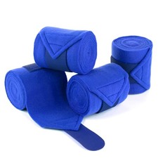 Horse Polo Wraps 2.5m Soft Fleece Polo Wraps Equestrian Leg Bandage Wrap Set of
