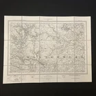 1898 Ordnance Survey Map 1 Inch To 1 Mile Sheet 150 Dinas-Mawddwy On Linen