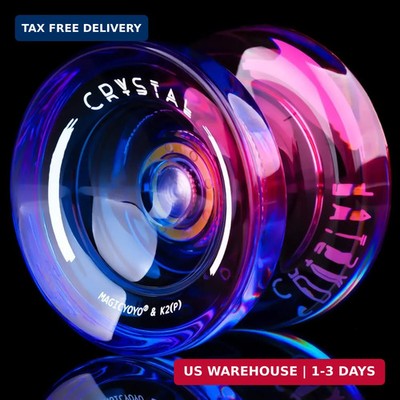 MAGICYOYO K2 Crystal Responsive Yoyo for Kids 8-12, Professional Fingerspin Tric