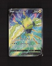 Carta Pokemon Holo Regieleki V 175/195 Silver Tempest Full Art ultra rara quasi nuova