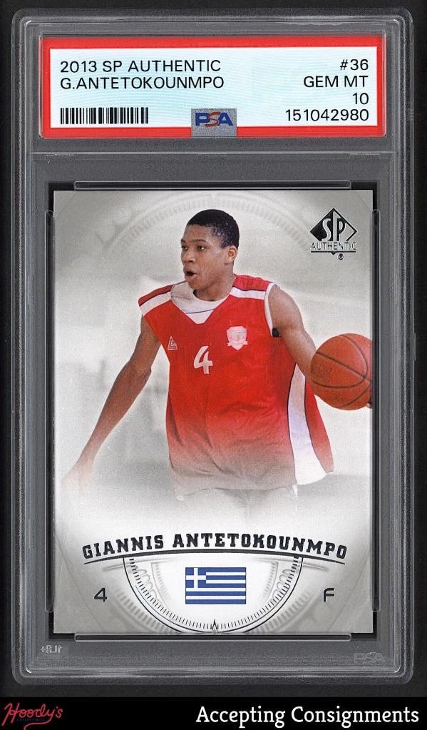 PSA ルーキー❗ GIANNIS ANTETOKOUNMPO RC ヤニス Amazon.com: Giannis Antetokounmpo 2013-14 SP Authentic Rookie