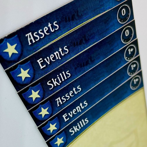 Divisores de expansión de activos, eventos, habilidades - Arkham Horror LCG Deck Box Divisores - Imagen 5 de 12