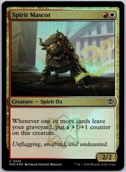 Spirit Mascot 230/444 Foil Common Secrets of Strixhaven