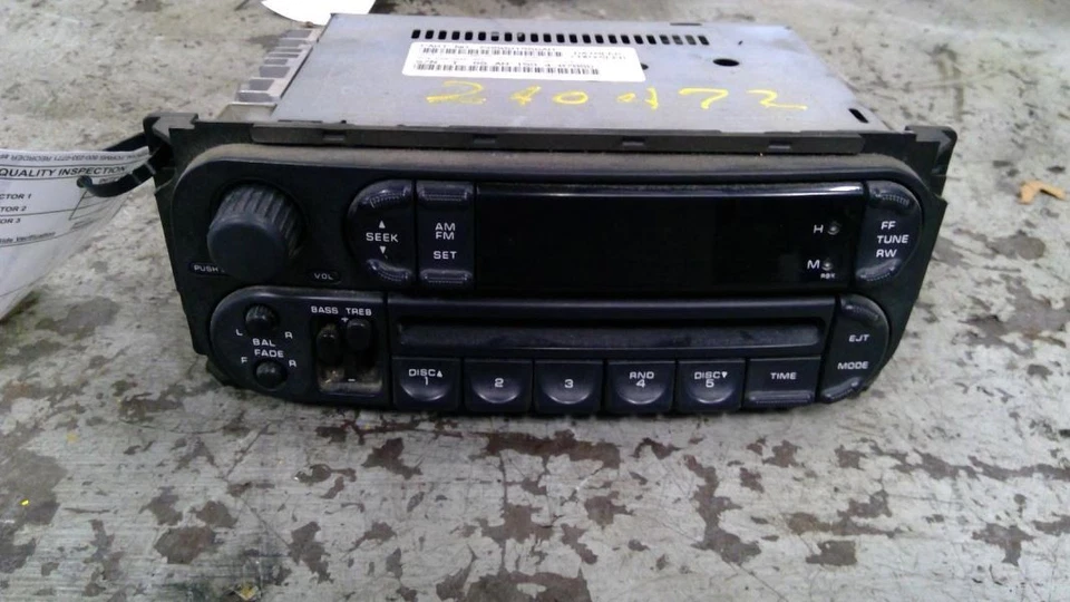 Equipo de audio Radio Am-fm-integral 6 cambiador de CD compatible con 05-06 08-10 VIPER 660179 Foto 2 de 2