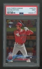 PSA 9 2018 Topps Chrome Update Shohei Ohtani #HMT32 RC Los Angeles Angels