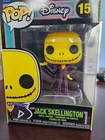 Funko Pop Disney Jack Skellington Black Light Vinyl Figure #15