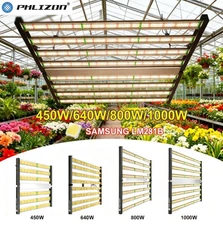 Phlizon FD6500 8000 4500 LED Grow Light Bar Full Spectrum Commercial Indoor CO2