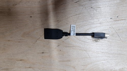 Dell 00FKKK Mini Display Port Male with Clip to Display Port Female Adapter... - Picture 3 of 4